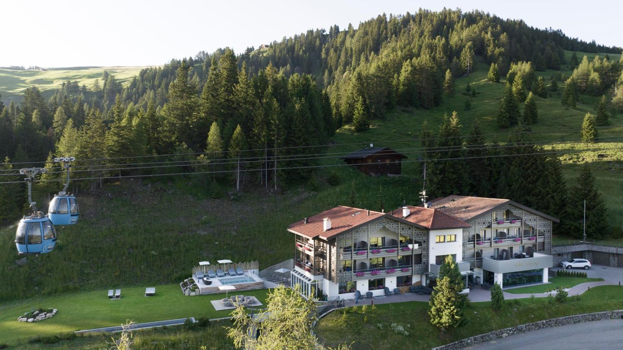 Hotel Schmung Alpe Di Siusi Buitenkant foto